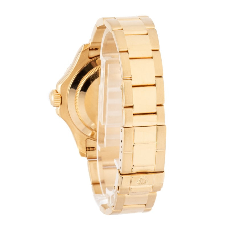 181248 Pre-owned Rolex Yacht-Master 16628 18k Yellow Gold - 3
