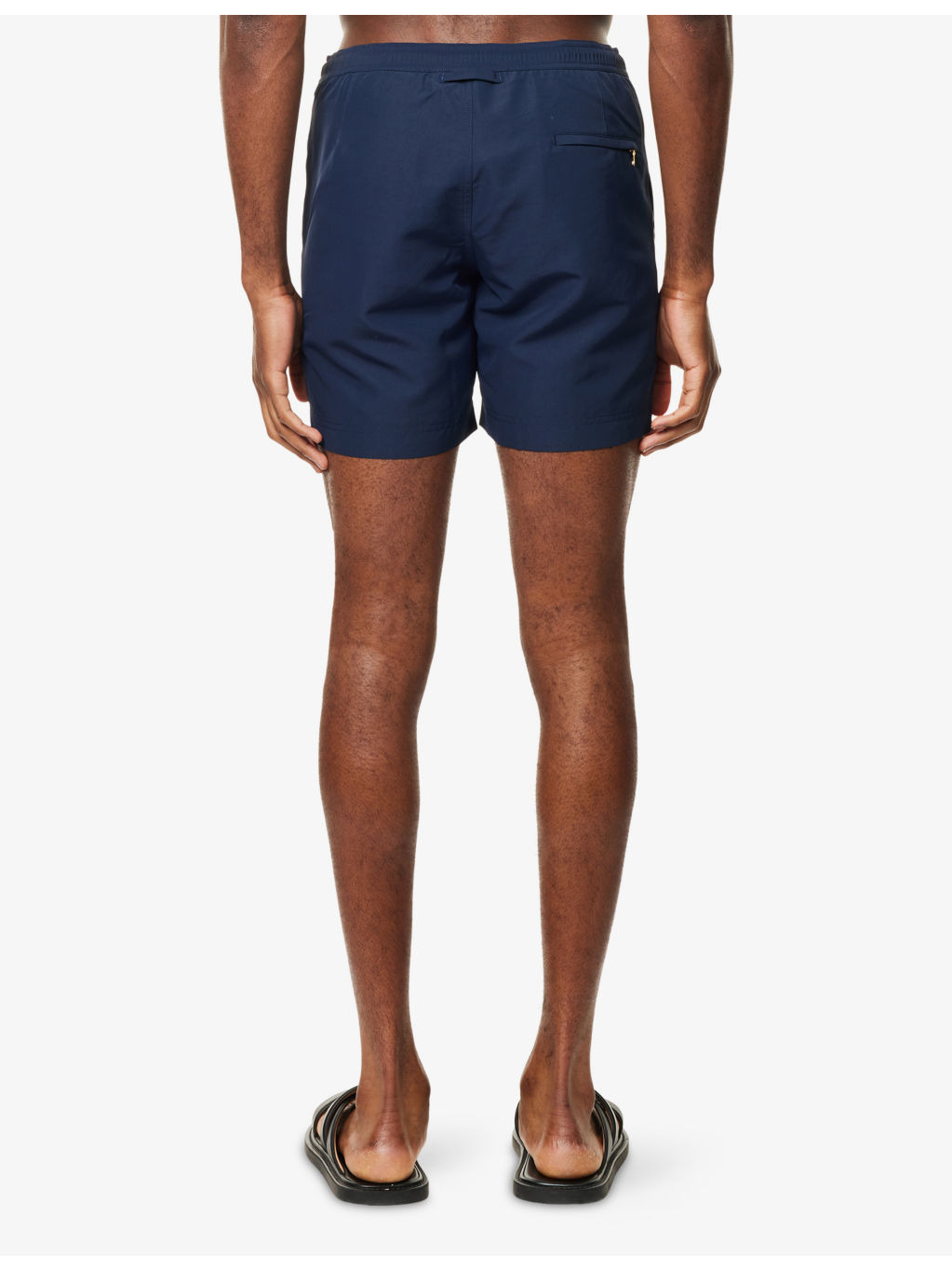 Bulldog Striped-Trim Swim Shorts - 4