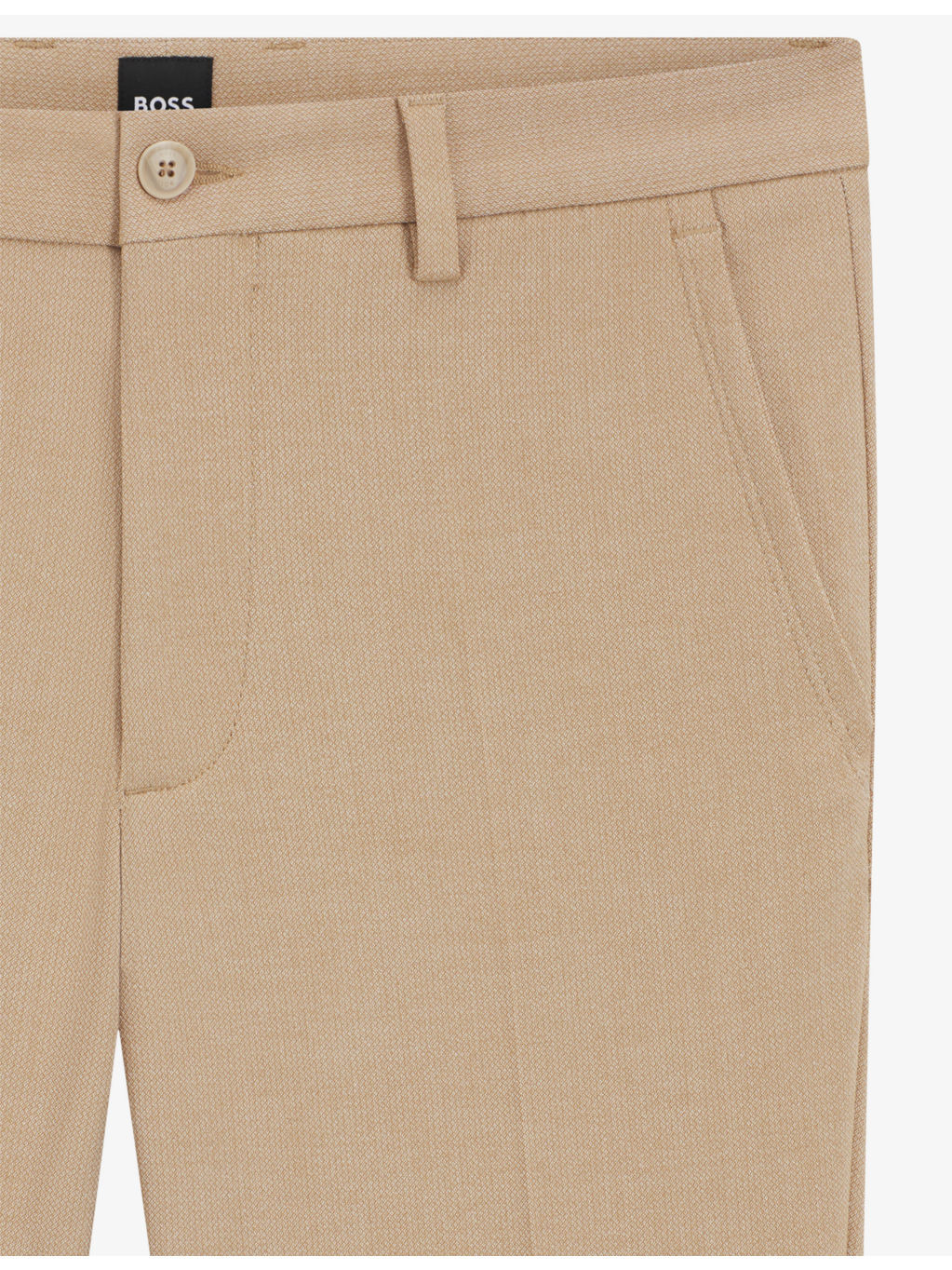 Slim-Fit Straight-Leg Stretch-Woven Trousers - 6