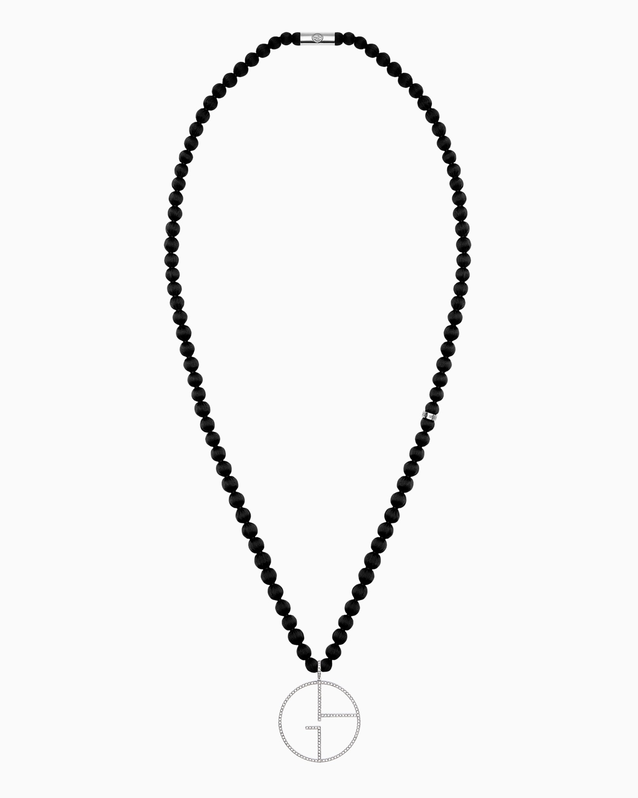 GOLD-AND-SILK BORGONUOVO NECKLACE - 1