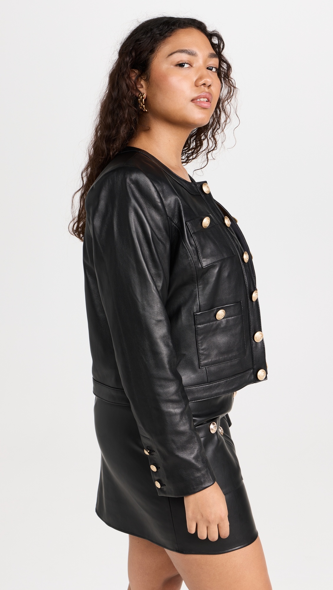 Jayde Collarless Jacket - 10