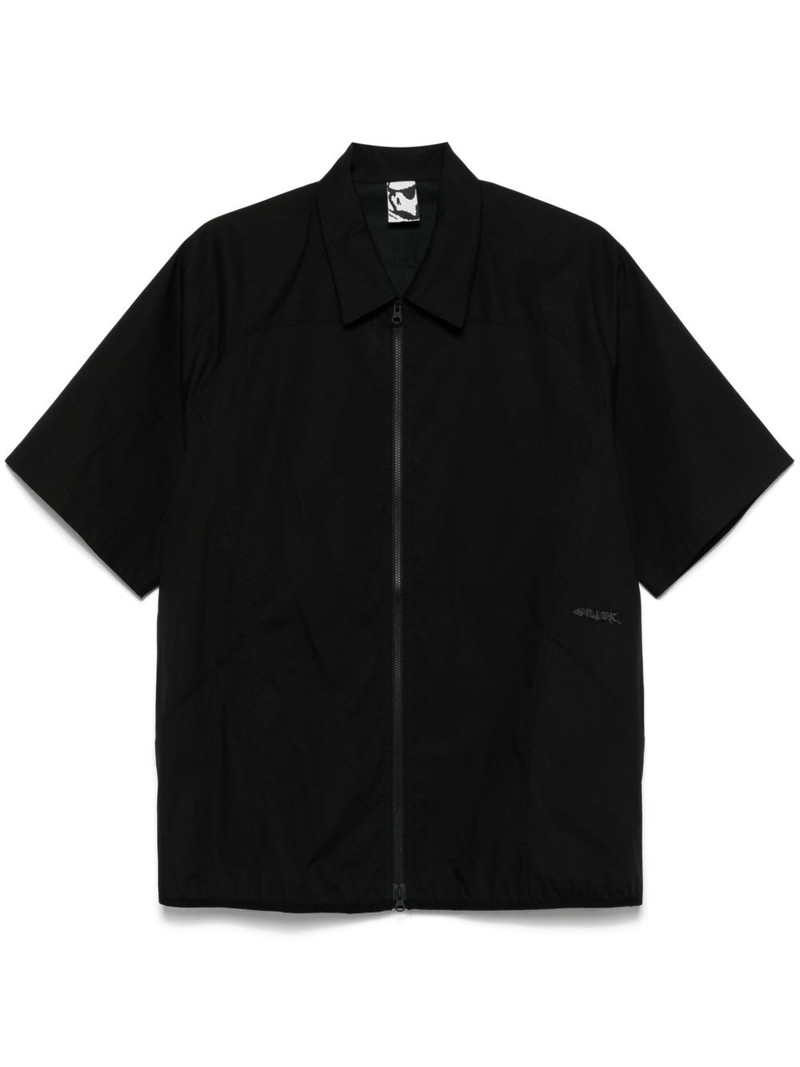 poplin zipped shirt 1