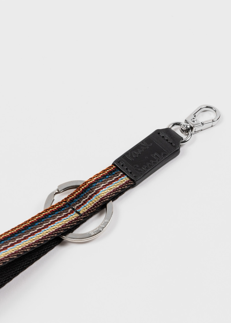 'Signature Stripe' Key Lanyard 3