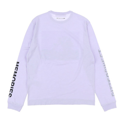 1017 ALYX 9SM GRAPHIC L/S T-SHIRT / LIL outlook