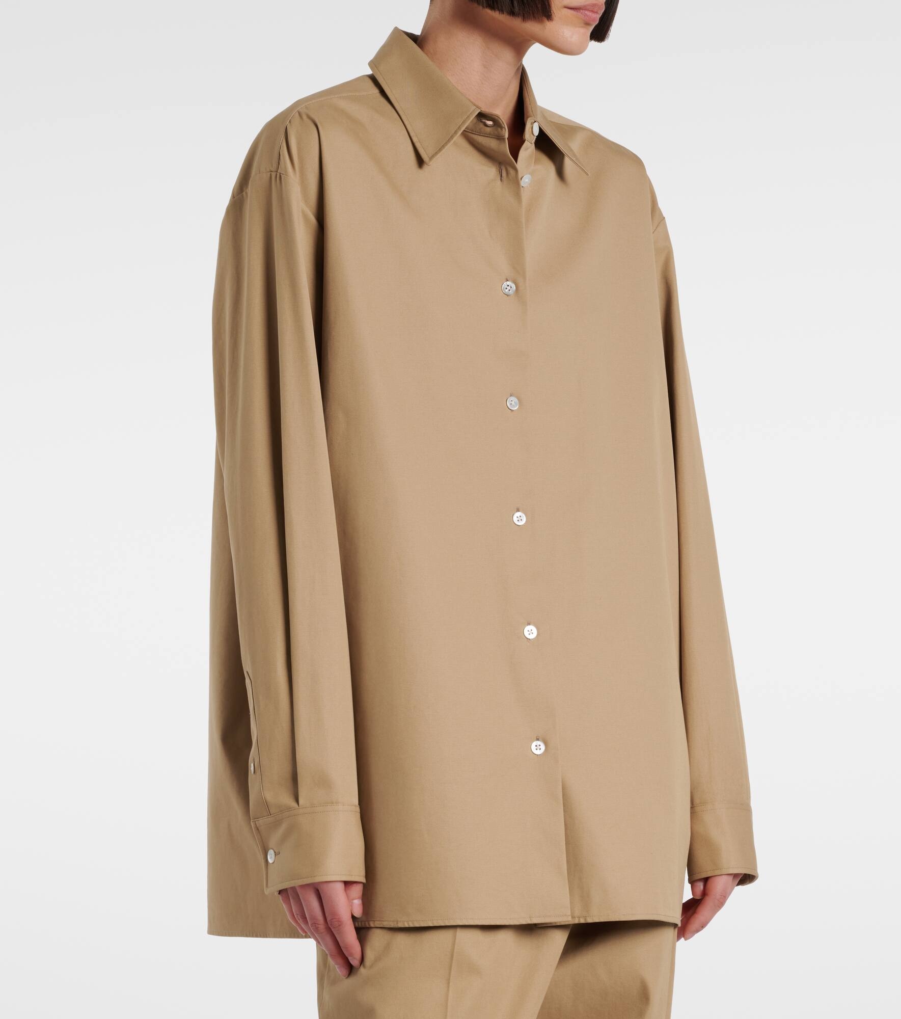Tansy cotton and cashmere shirt - 6