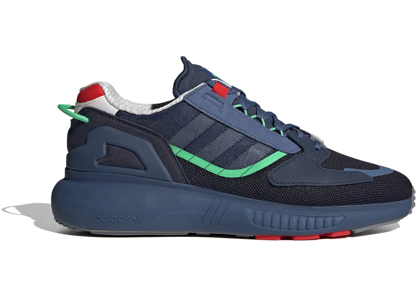 adidas ZX 5K Boost Navy Signal Green - 1