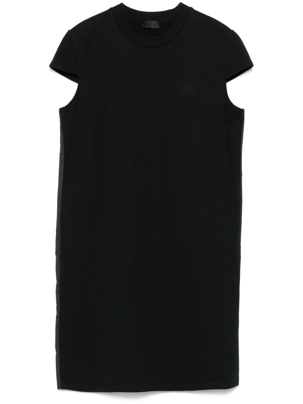 panelled mini dress - 1