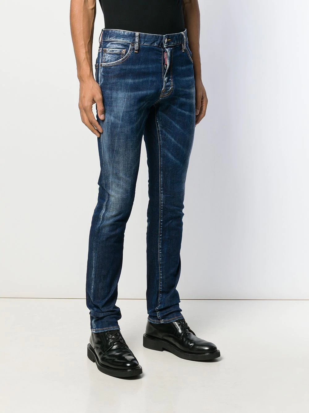 slim faded jeans - 3