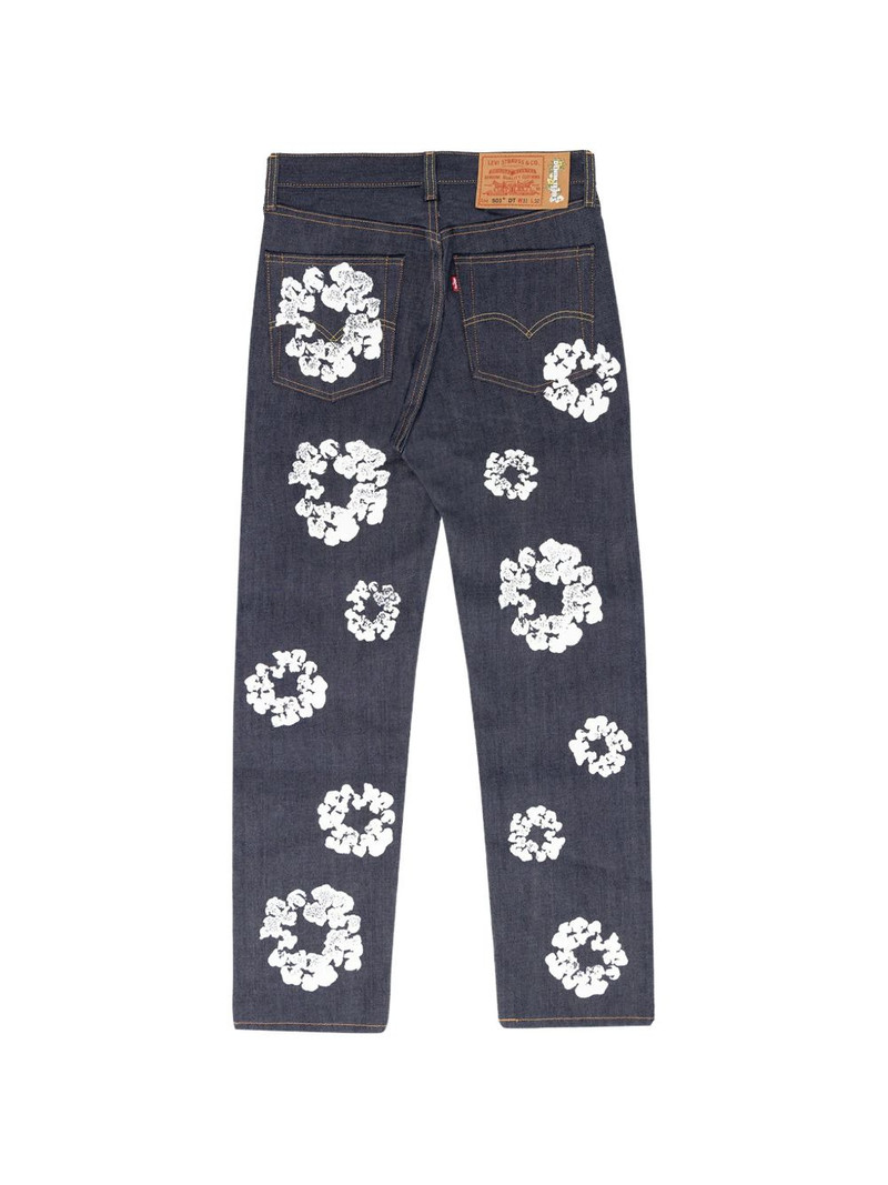DENIM TEARS x Levi's wreath selvedge jeans outlook