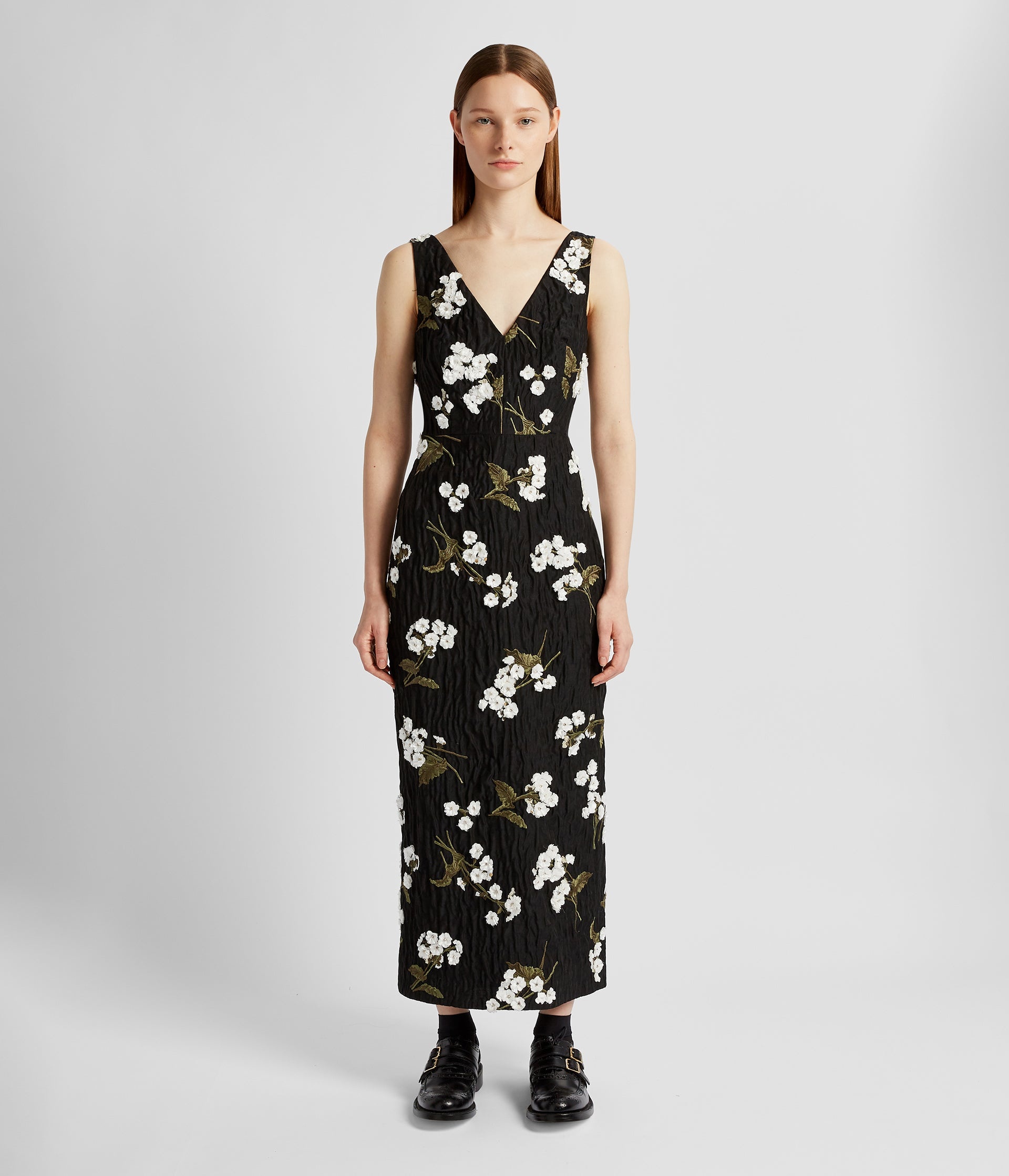 SLEEVELESS MIDI COCKTAIL DRESS - 2