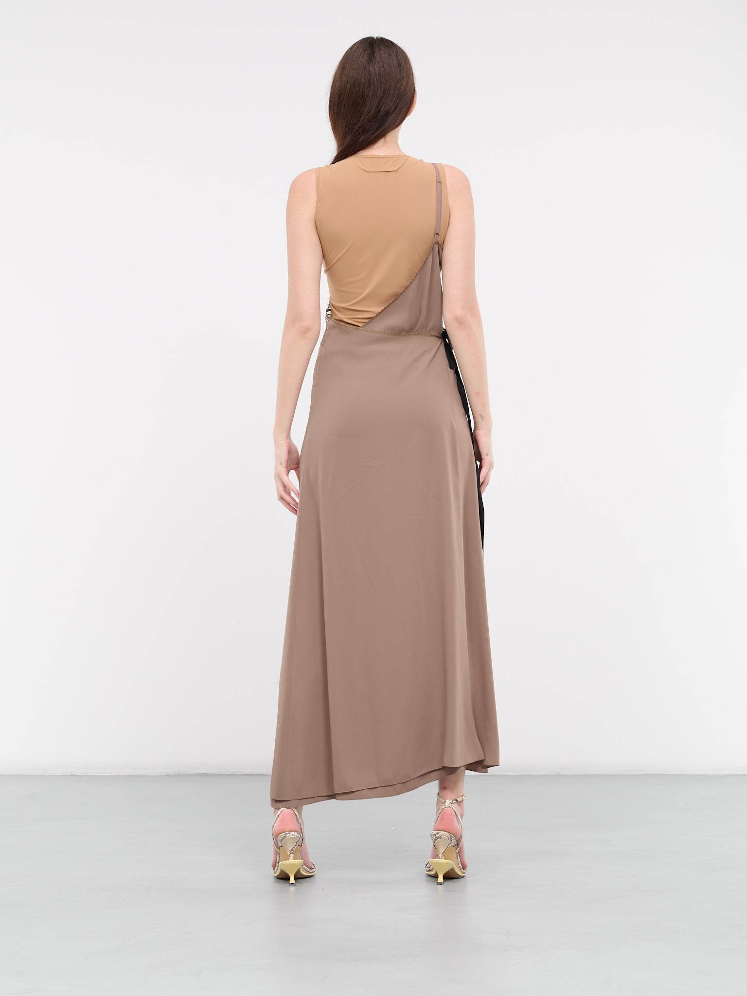 Asymmetric Maxi Dress - 3