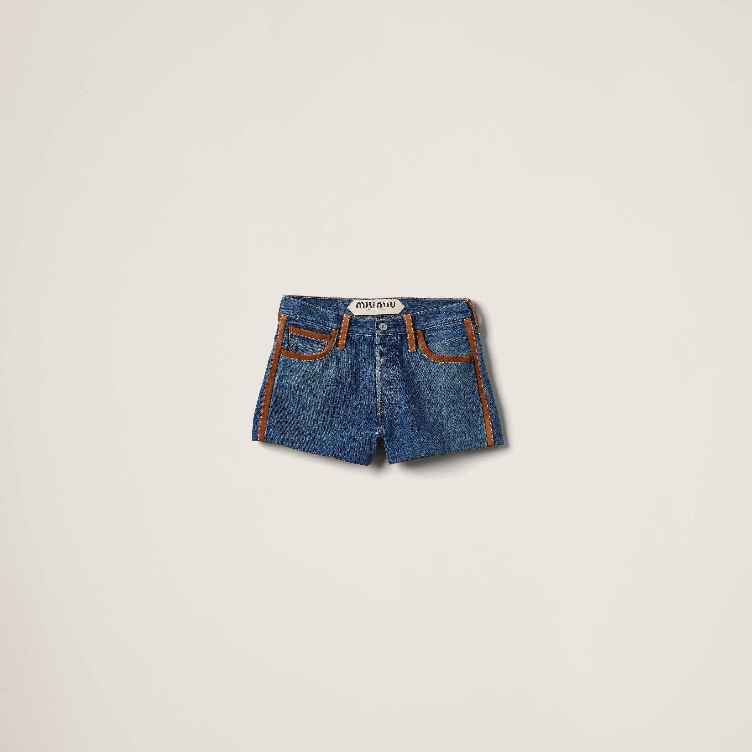 Denim shorts - 1