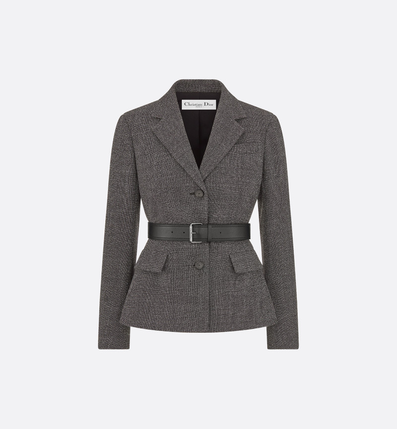 Dior Belted Jacket with Removable Scarf outlook