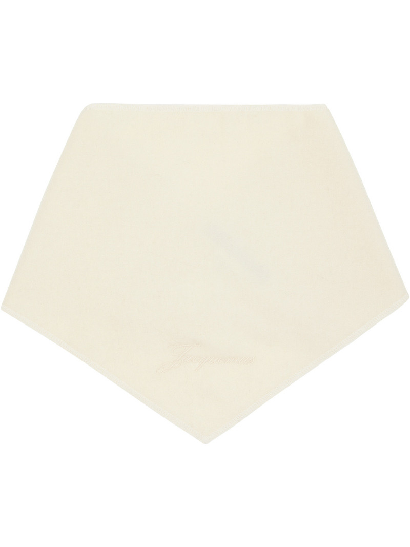 JACQUEMUS Off-White 'The Cachemiro' Bandana Scarf outlook