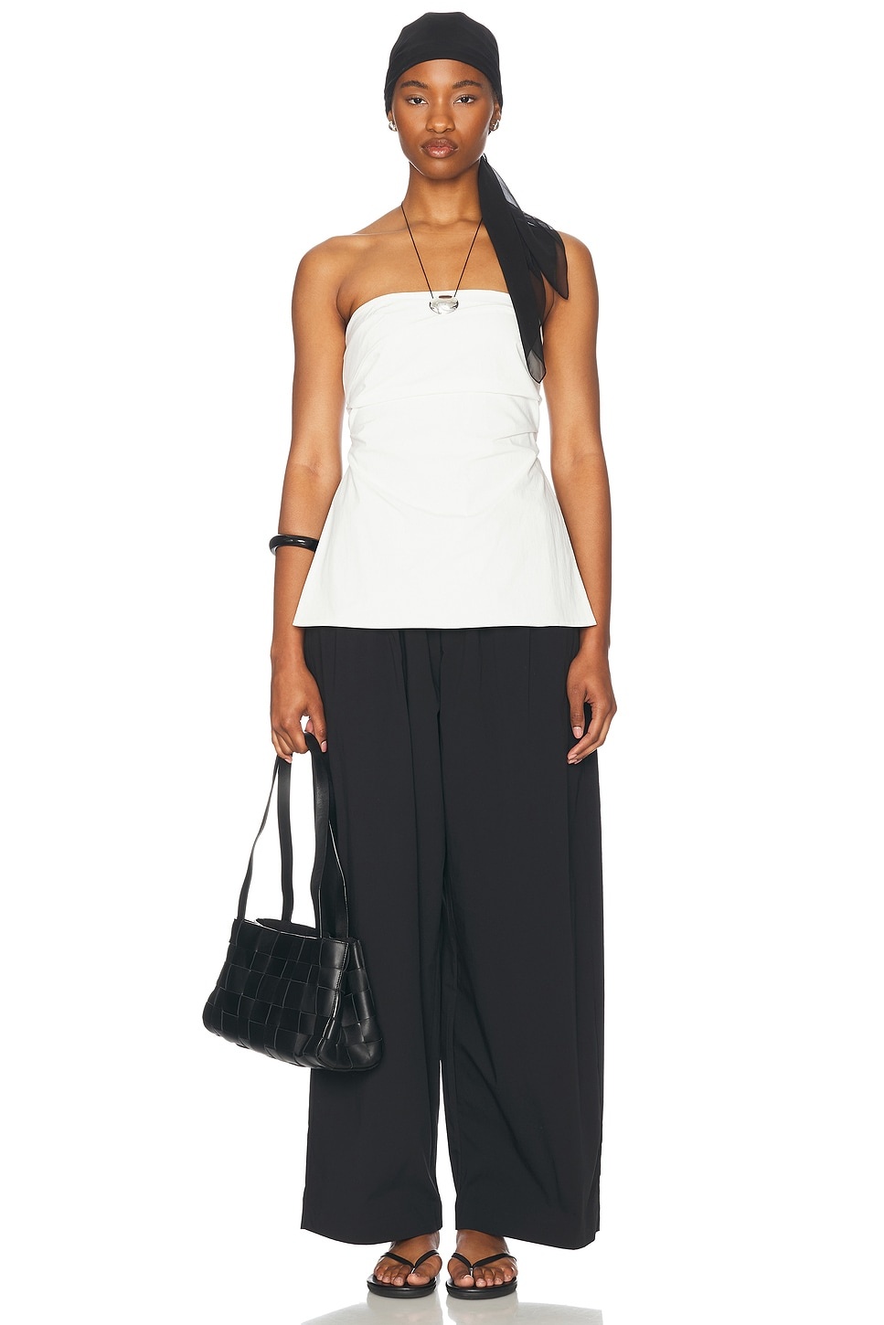 Strapless Tie Back Top - 4