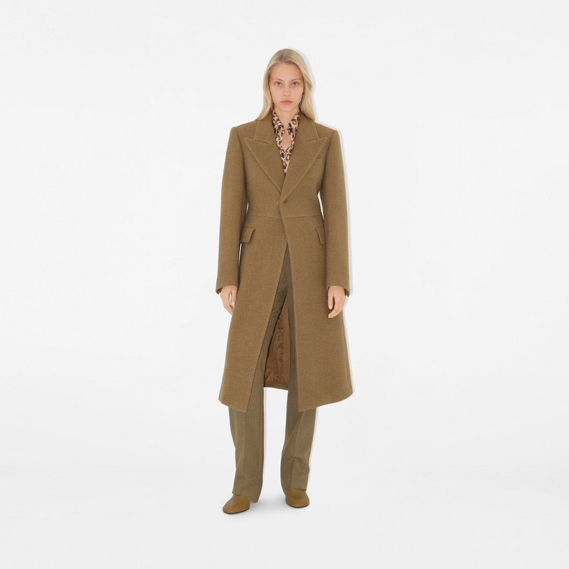Burberry Wool Tailored Coat outlook