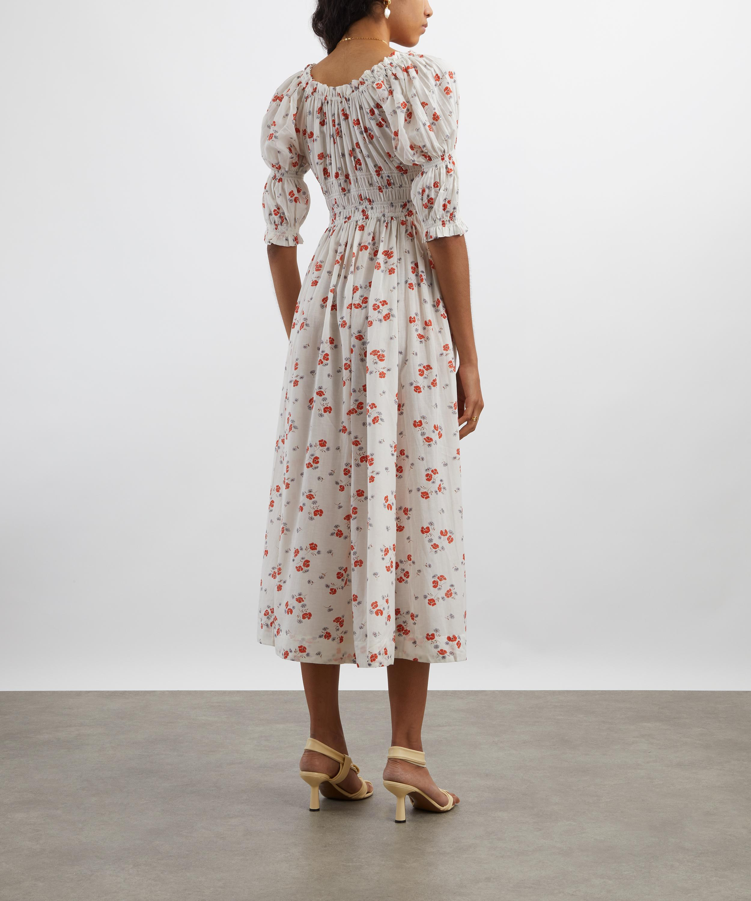 Ischia Poppy Field Dress - 4