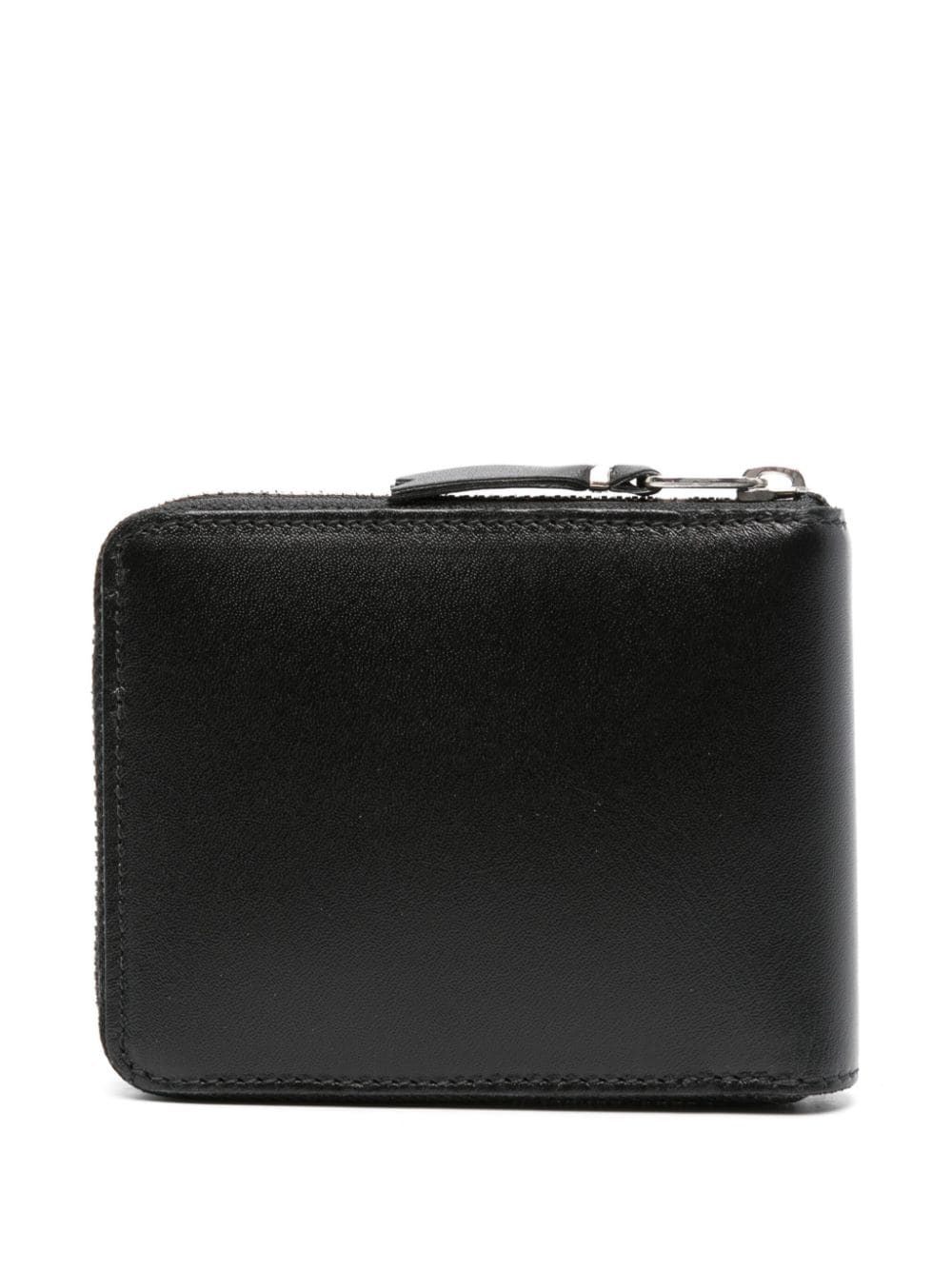 eyelet-detail leather wallet - 2