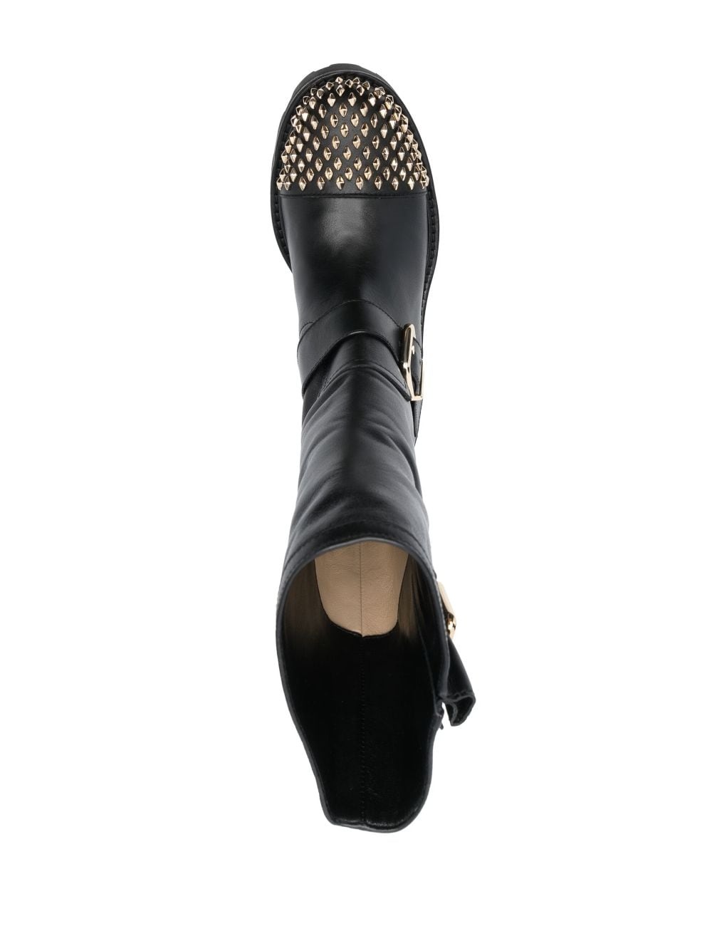 Biker II stud-embellished boots - 4