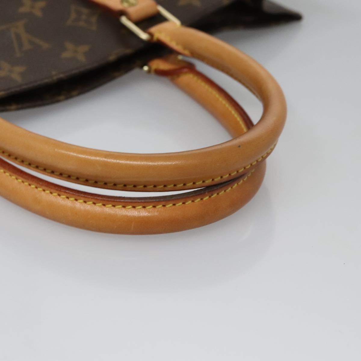 LOUIS VUITTON Monogram Sac Plat Hand Bag M51140 - 7