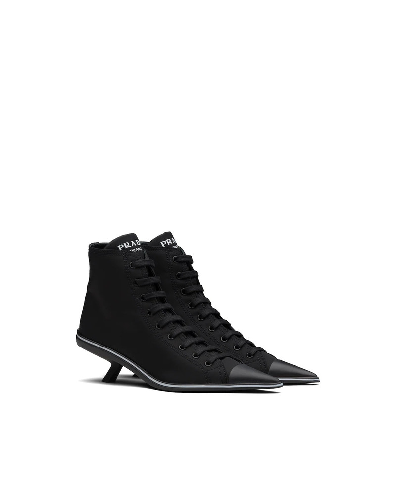 Prada Synthesis heeled high-top sneakers 1