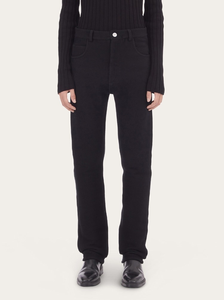 SLIM FIT 5 POCKET TROUSERS - 2