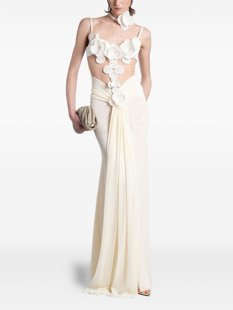 David Koma flared sleeve dress outlook