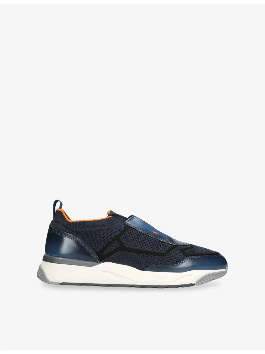 Innova Leather and Knitted Trainers - 1