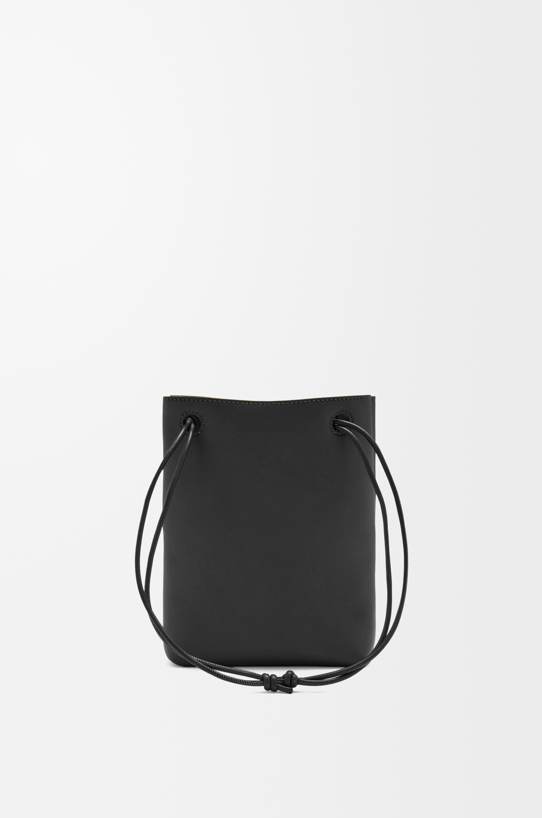 Pebble pouch in smooth calfskin - 4
