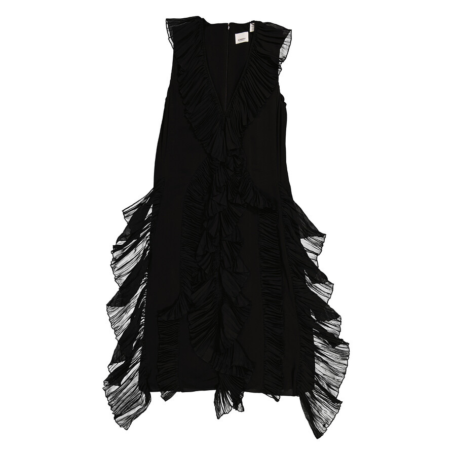 Burberry Windy Silk Ruffle Dress - 2