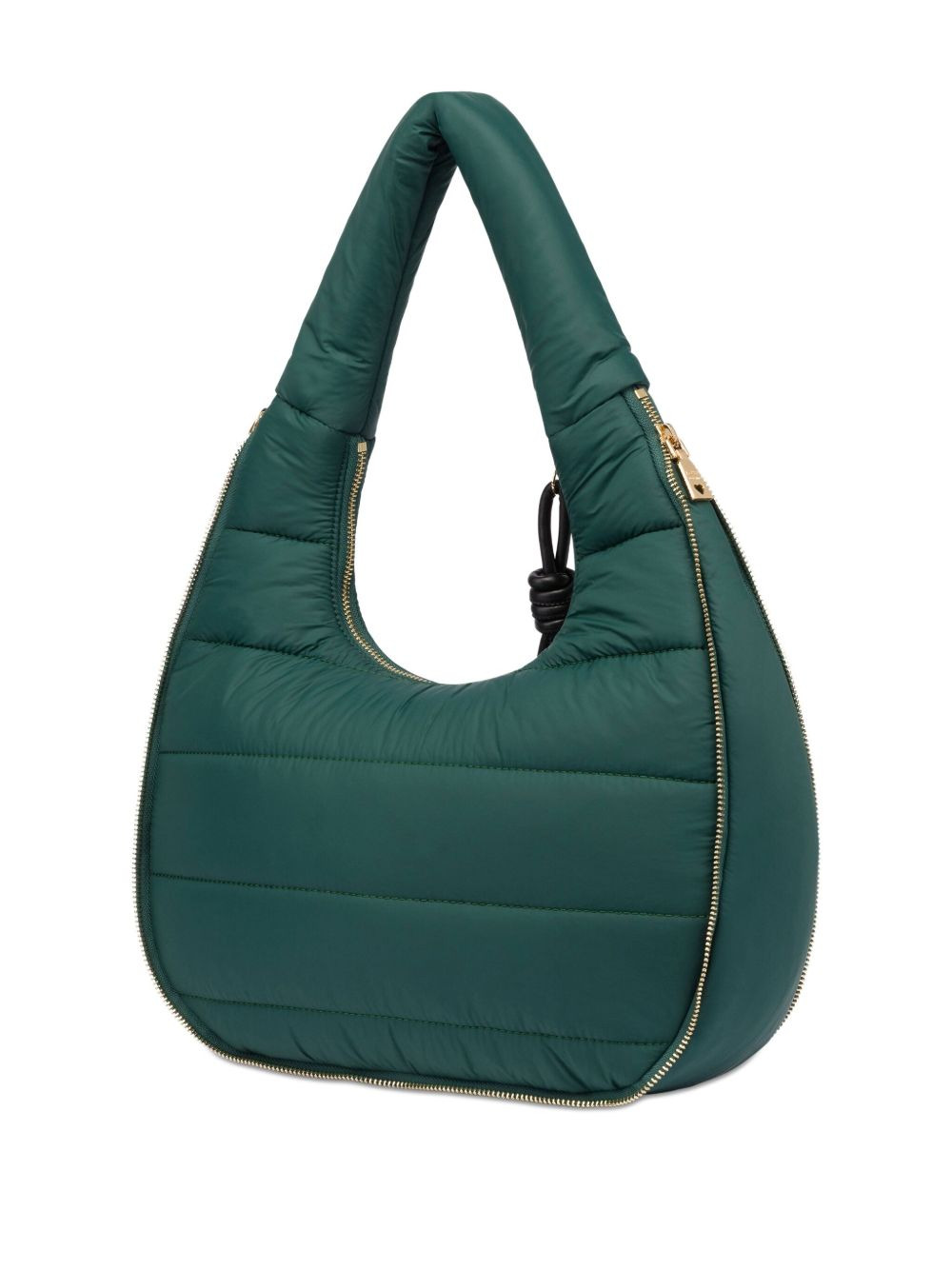 quilted heart-plaque shoulder bag - 3