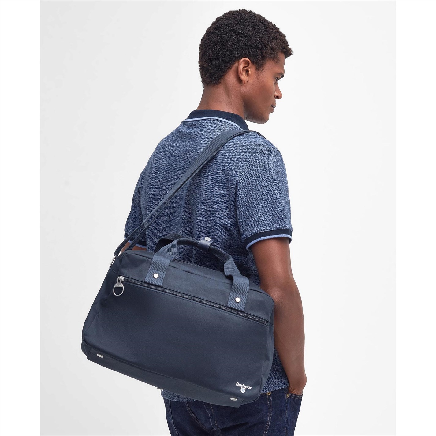 Barbour backpack fashion blue