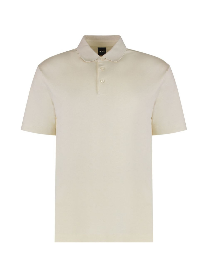 button-fastening polo shirt 1
