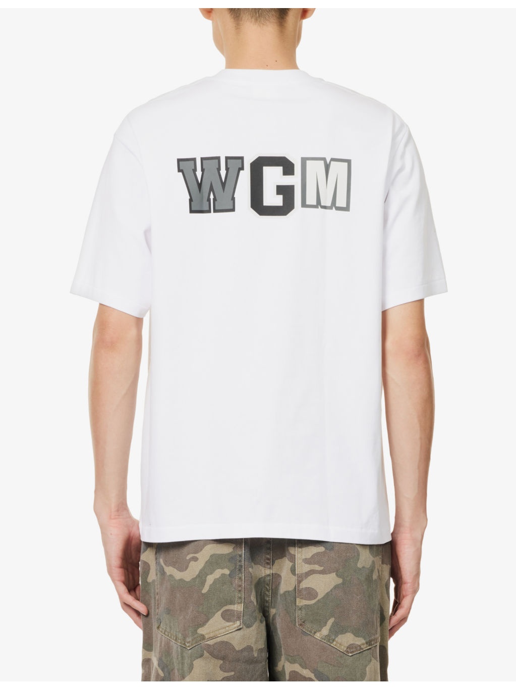 Crewneck graphic-print relaxed-fit cotton-jersey T-shirt - 4