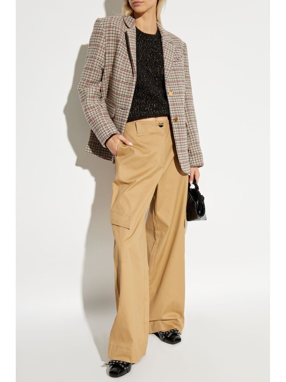 checked blazer - 2