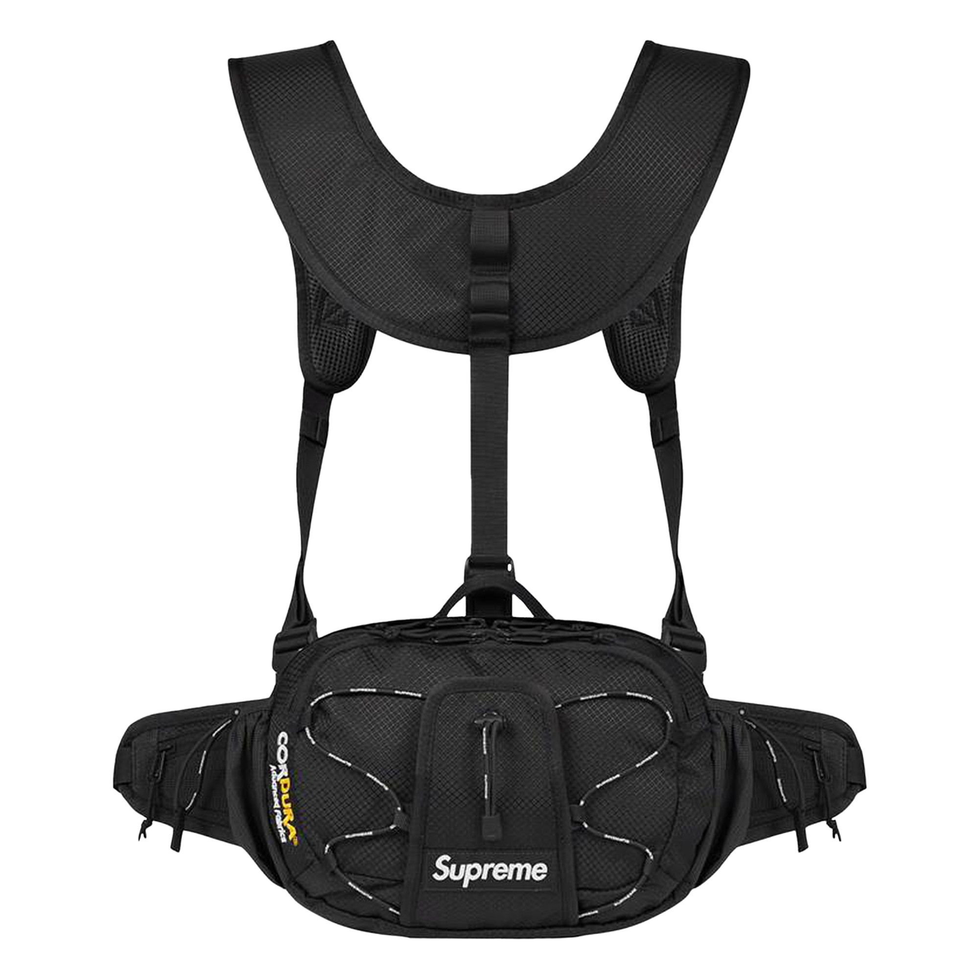 Supreme Harness Waist Bag 'Black' - 1