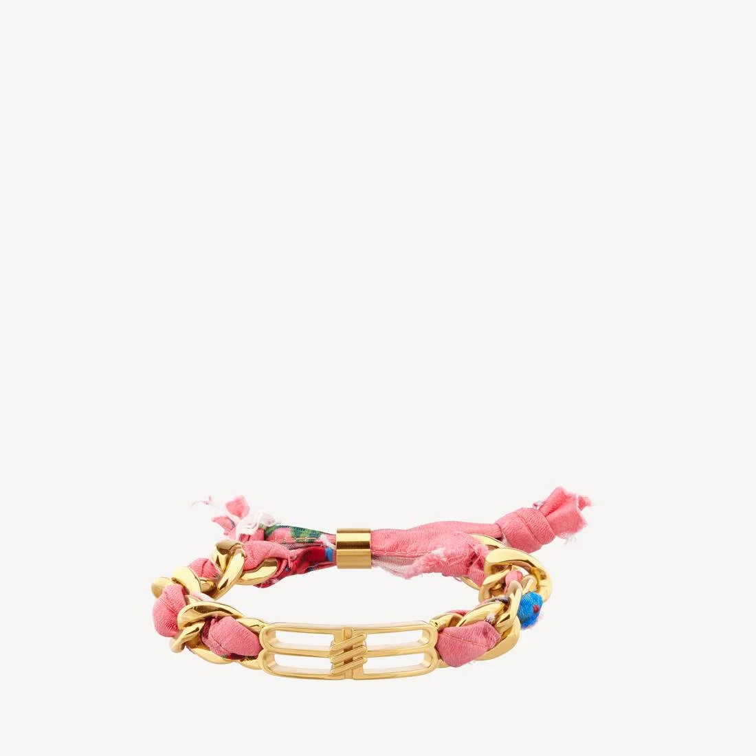 Women's Bb Icon Ribbon Bracelet in Gold/multicolor - 1