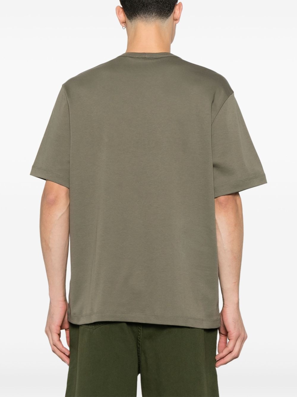 embroidered-logo T-shirt - 3