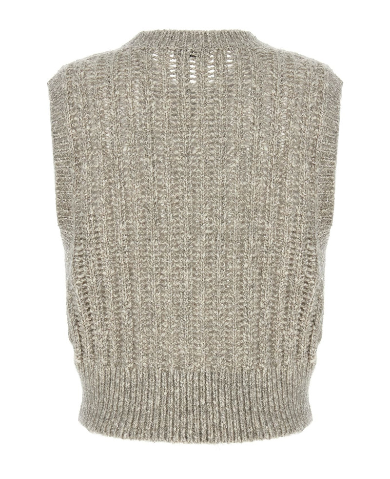 Brunello Cucinelli 'rustic Dazzling Net' Vest outlook