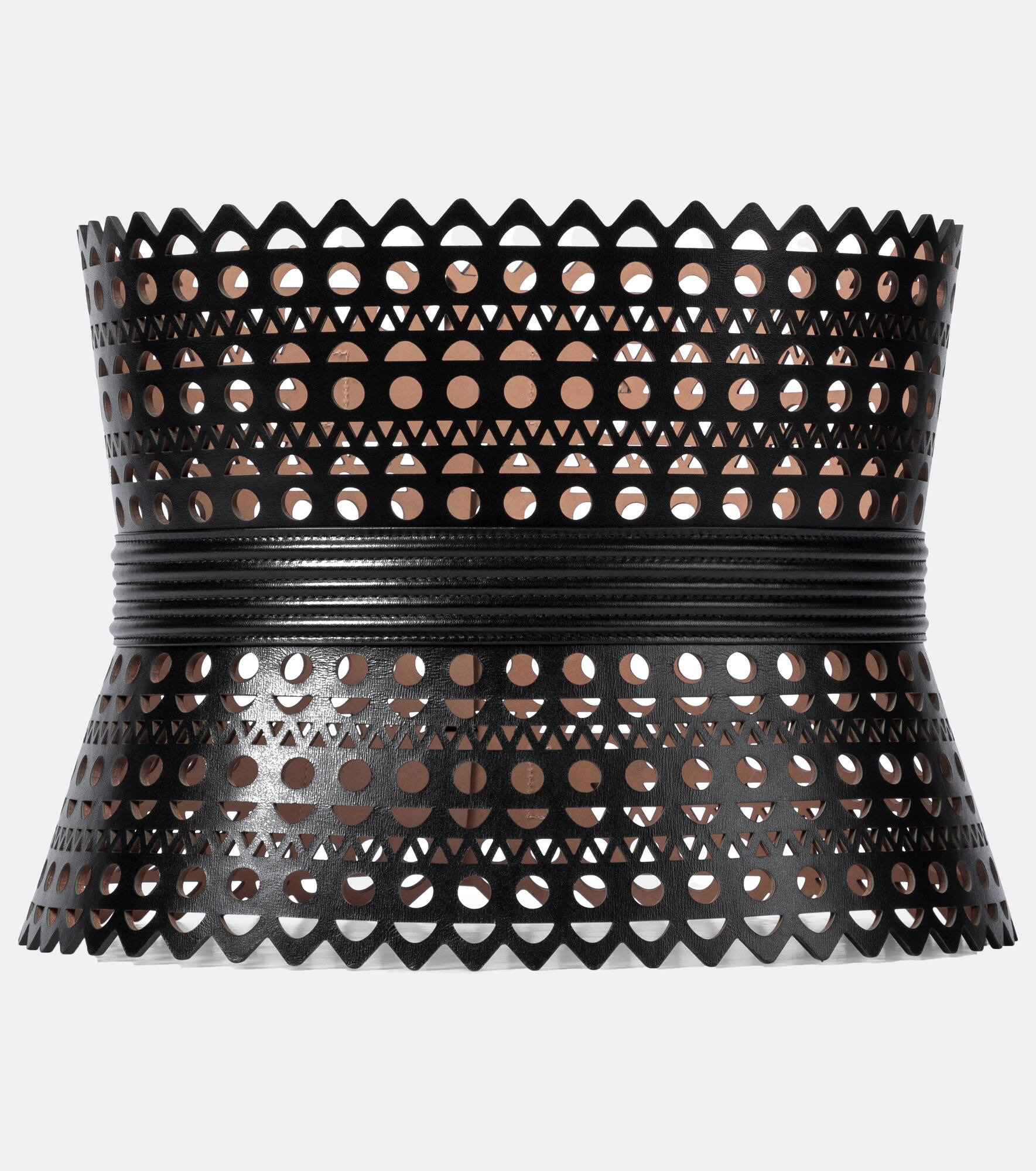 Vienne leather corset belt - 3