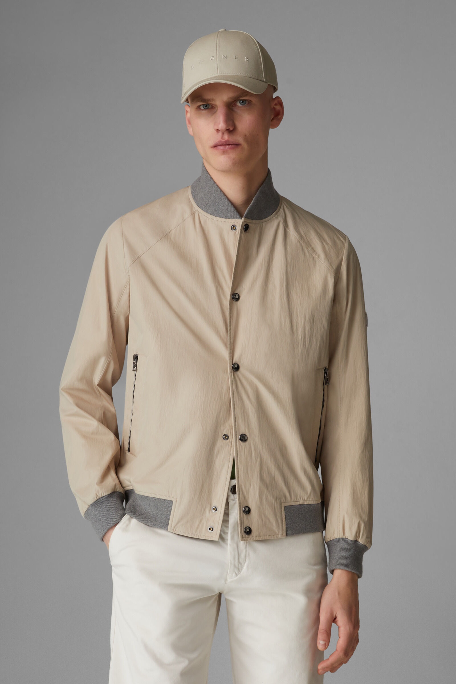 Jonas Blouson in Beige - 2