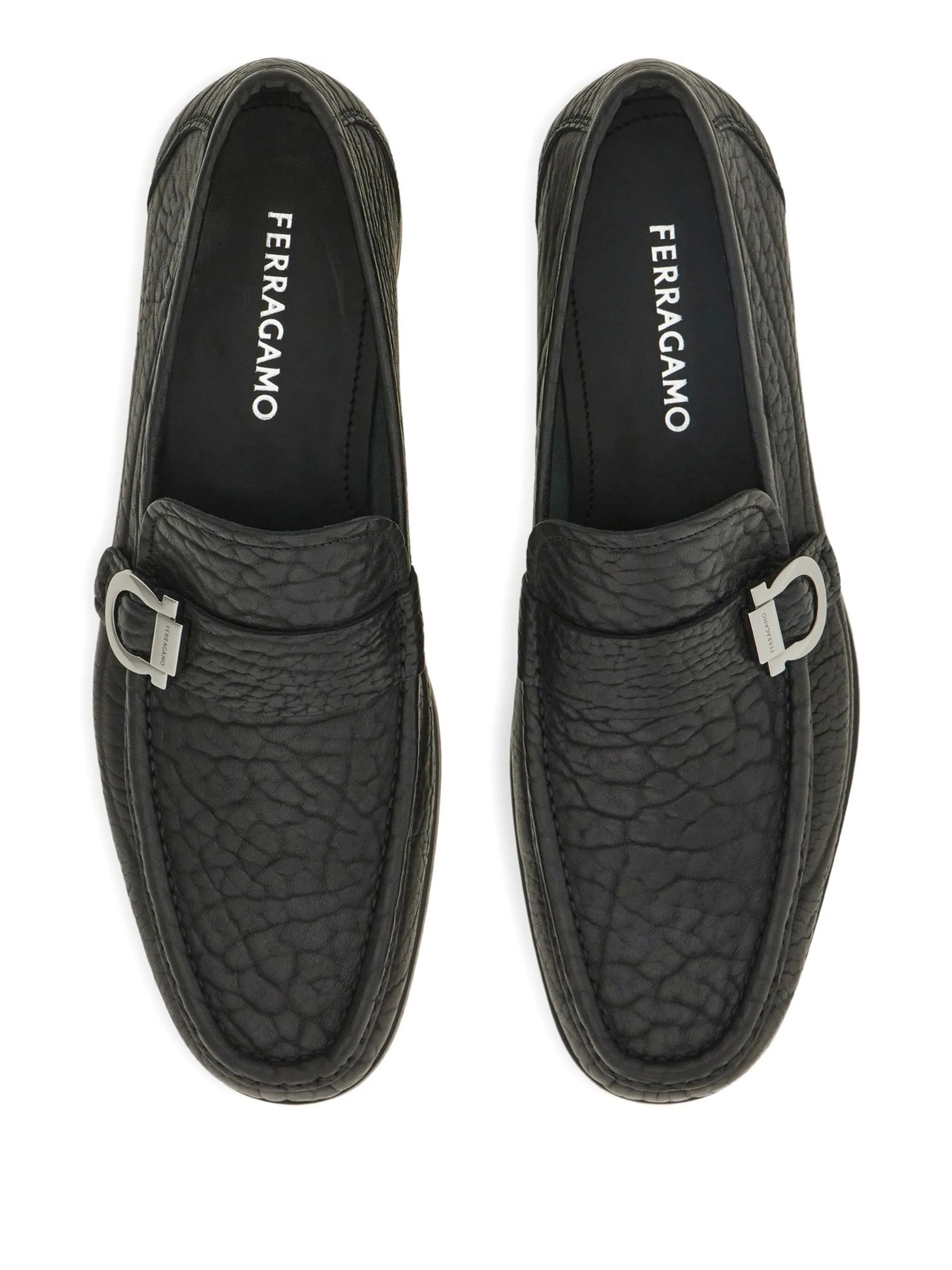 Ferragamo Gancini-buckle Loafers - 4