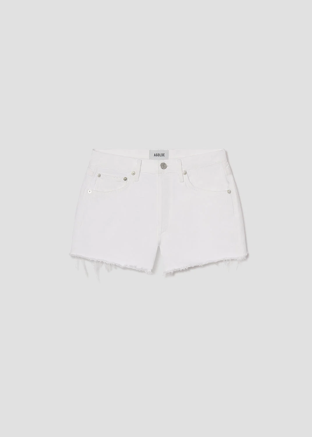 PARKER VINTAGE CUT OFF SHORT IN MARSHMALLOW - 1