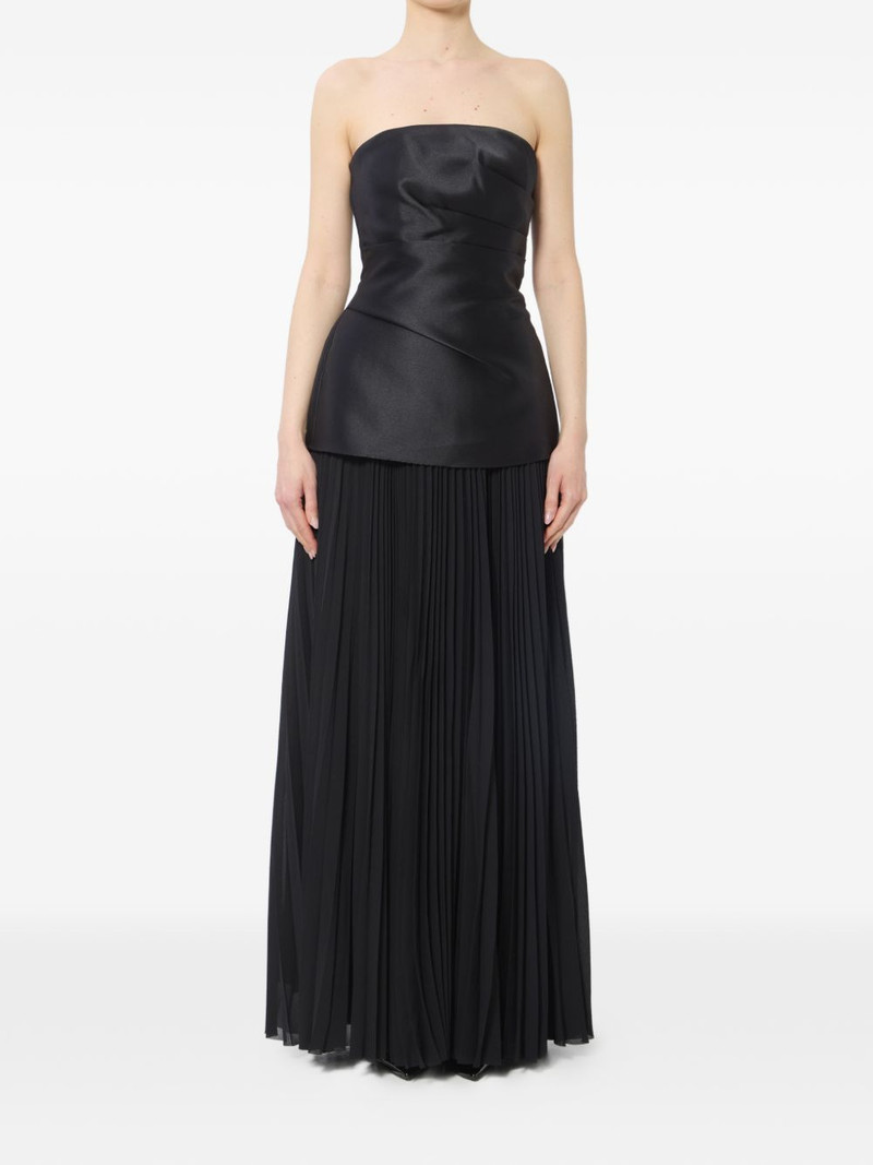 Claudette pleated maxi dress 1