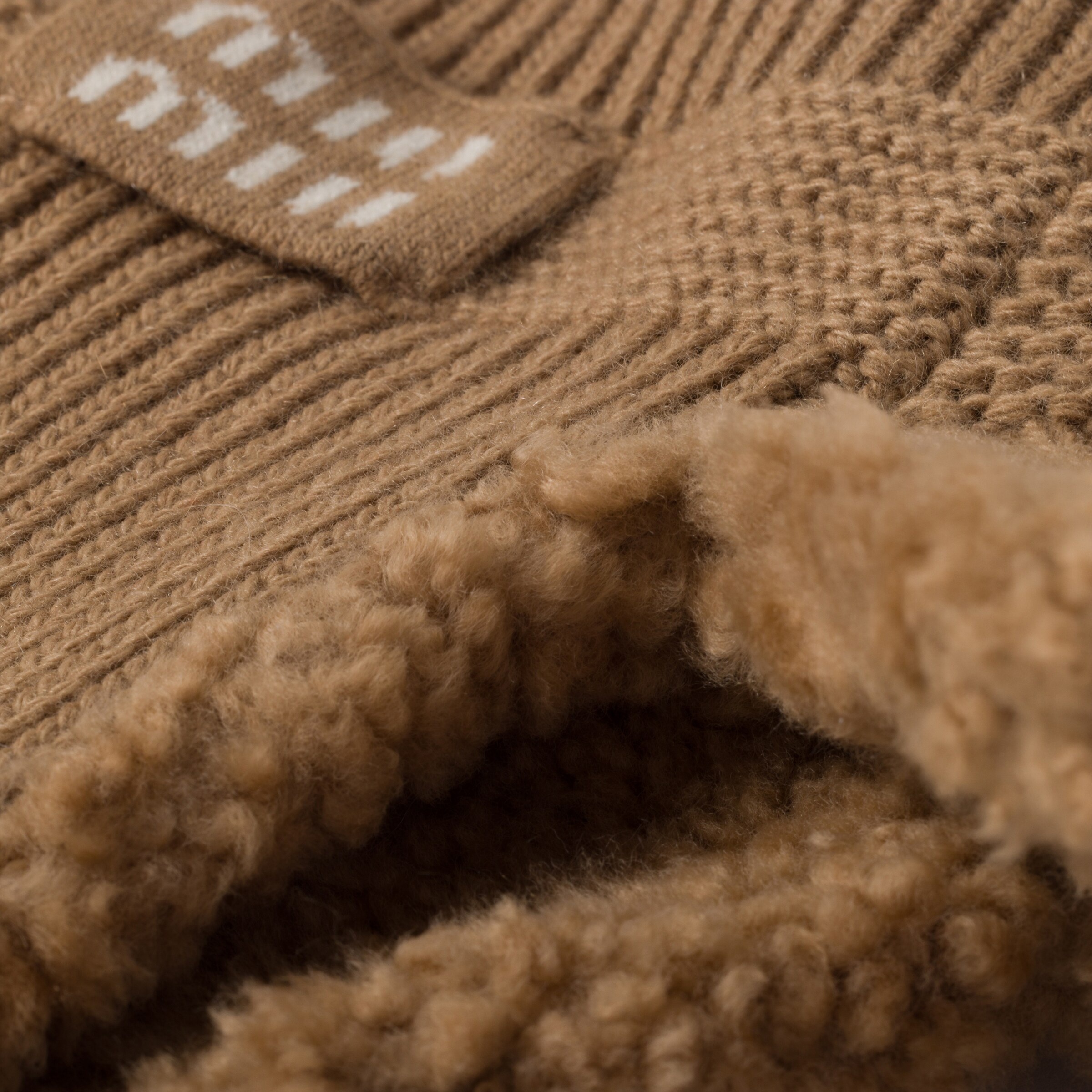 Wool, cashmere and shearling trapper hat - 3