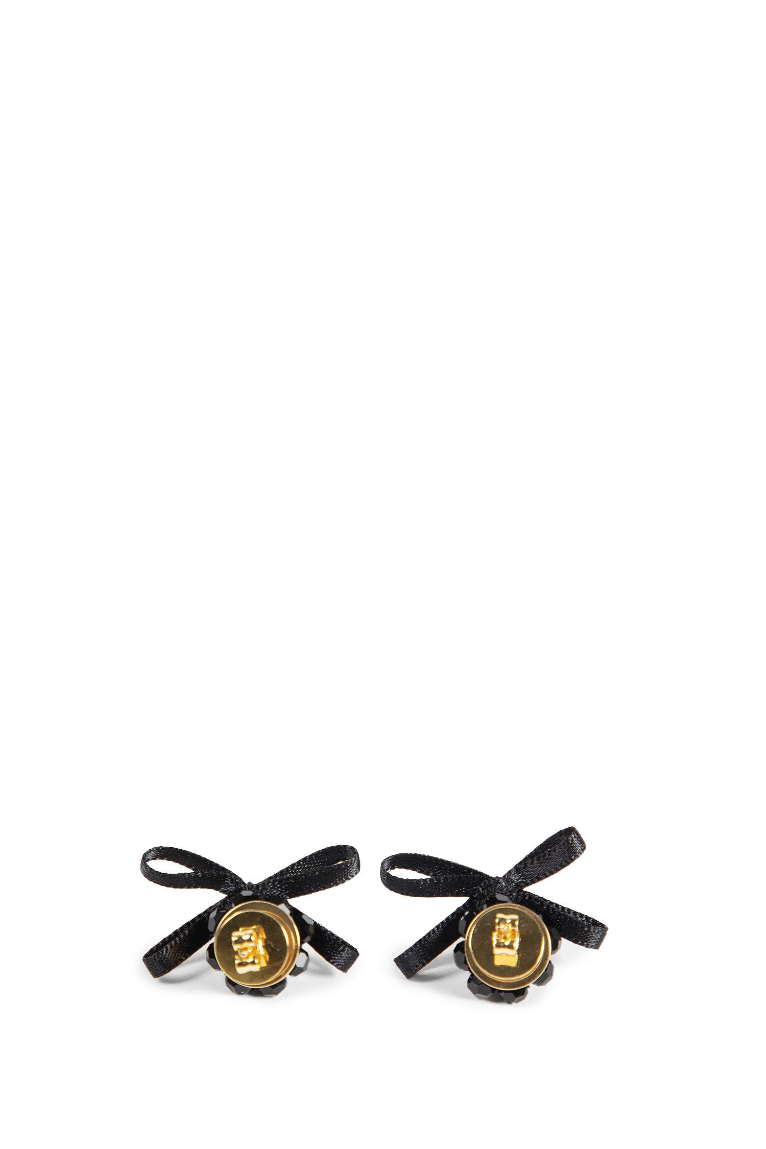 Petite Bow Daisy Stud Earrings - 2