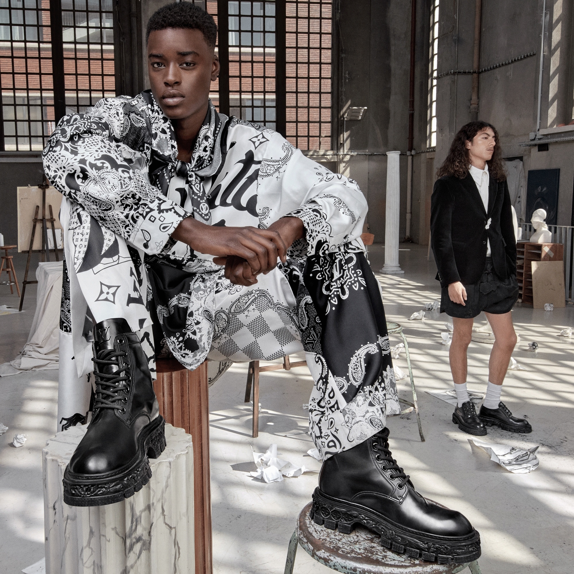 Louis Vuitton LV Baroque Ranger Boot | REVERSIBLE