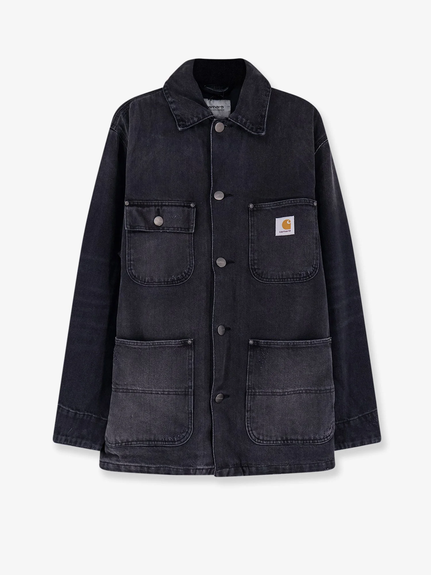 Carhartt Wip Aden Black Denim Jacket - 1