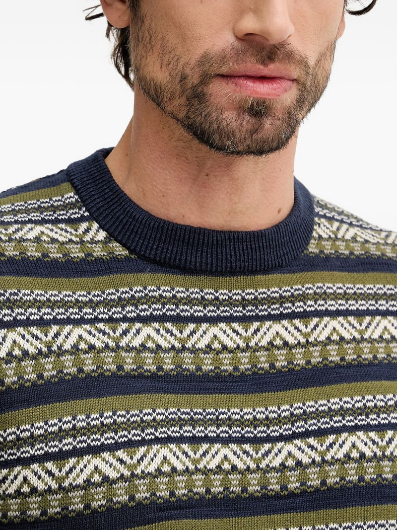 Topcliffe patterned knit sweater 4