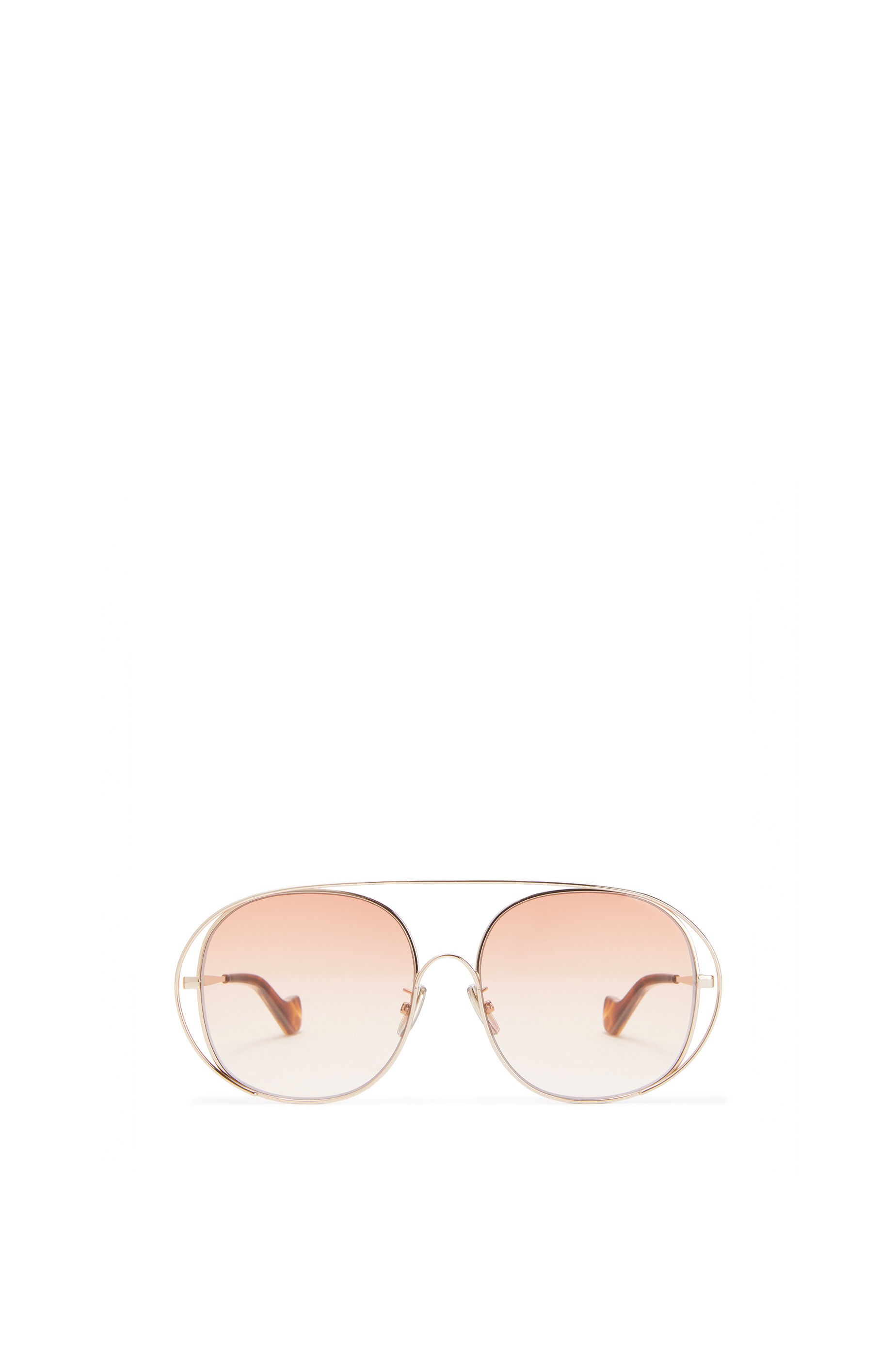 Metal round sunglasses - 1